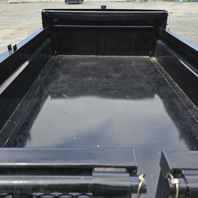 Cargo, Utility Trailers  Miska 10' Ultra Low Pro Dump Trailer - In Stock Photo